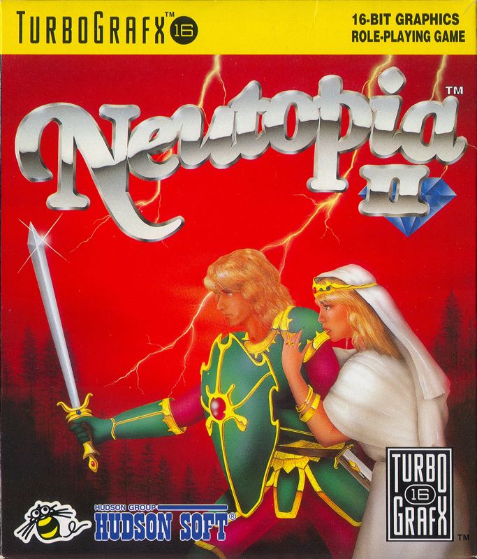 Neutopia II box art for TurboGrafx-16